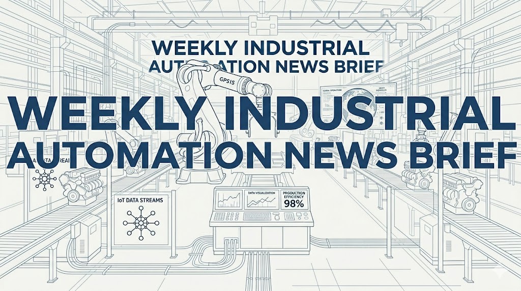 WEEKLY INDUSTRIAL AUTOMATION INSIGHT
