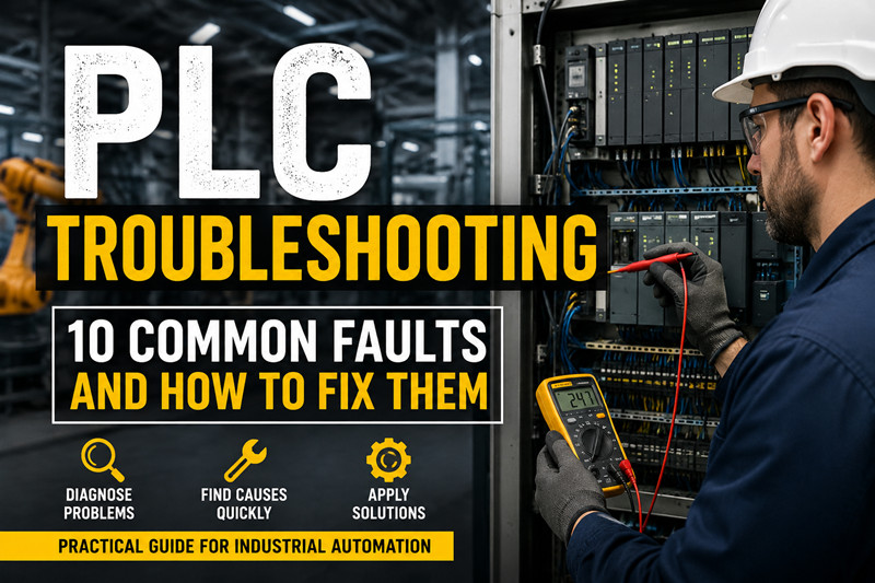 PLC Troubleshooting: 10 Common Faults and How to Fix Them