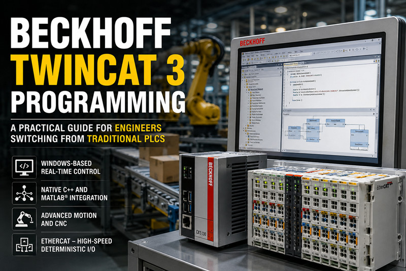 Beckhoff TwinCAT 3 Programming: A Practical Guide for Engineers Switching from Traditional PLCs