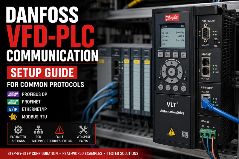 Danfoss VFD-PLC Communication: Setup Guide for Common Protocols