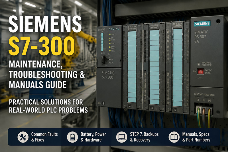 Siemens S7-300: Maintenance, Troubleshooting & Manuals Guide