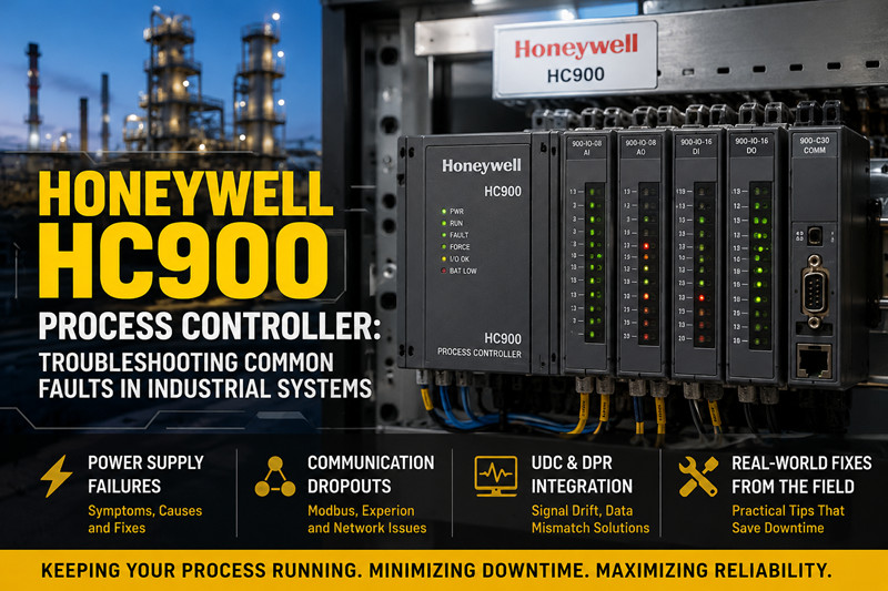 Honeywell HC900 Process Controller: Troubleshooting Common Faults in Industrial Systems