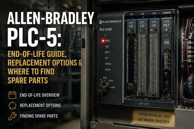 Allen-Bradley PLC-5: End-of-Life Guide, Replacement Options & Where to Find Spare Parts