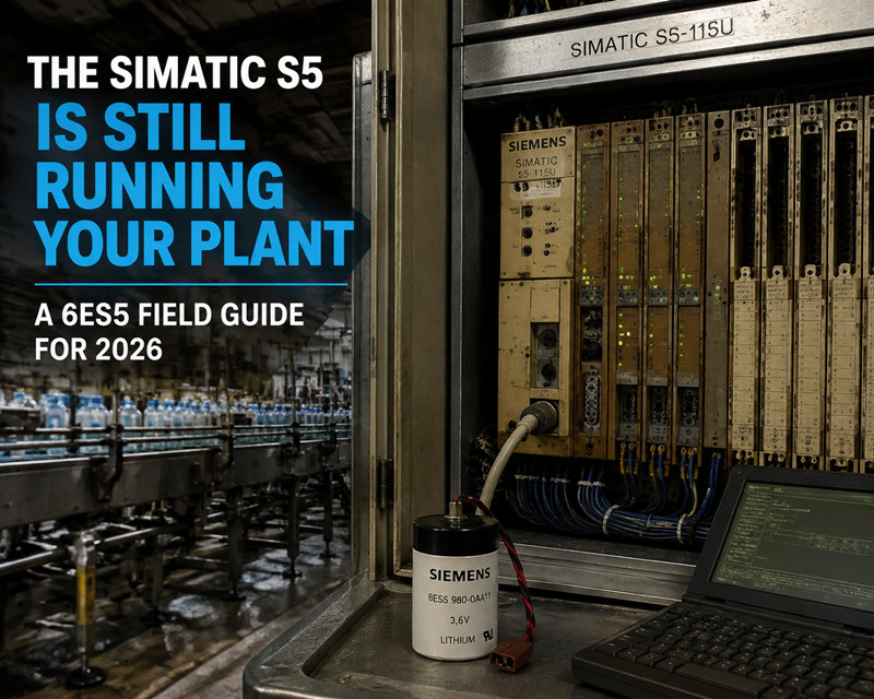 The SIMATIC S5 Is Still Running Your Plant: A 6ES5 Field Guide for 2026